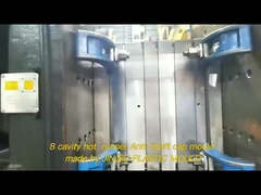 8cavité à froid D35 anti-vol moule de capuchon HDPE pour produits chimiques