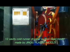 12 cavité moule de tuyauterie à goutte à goutte à froid en PP