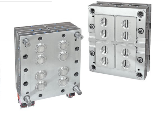 Moule d'injection à clapet double D65mm pour poivre, avec système de canaux chauds complet, pour divers emballages alimentaires